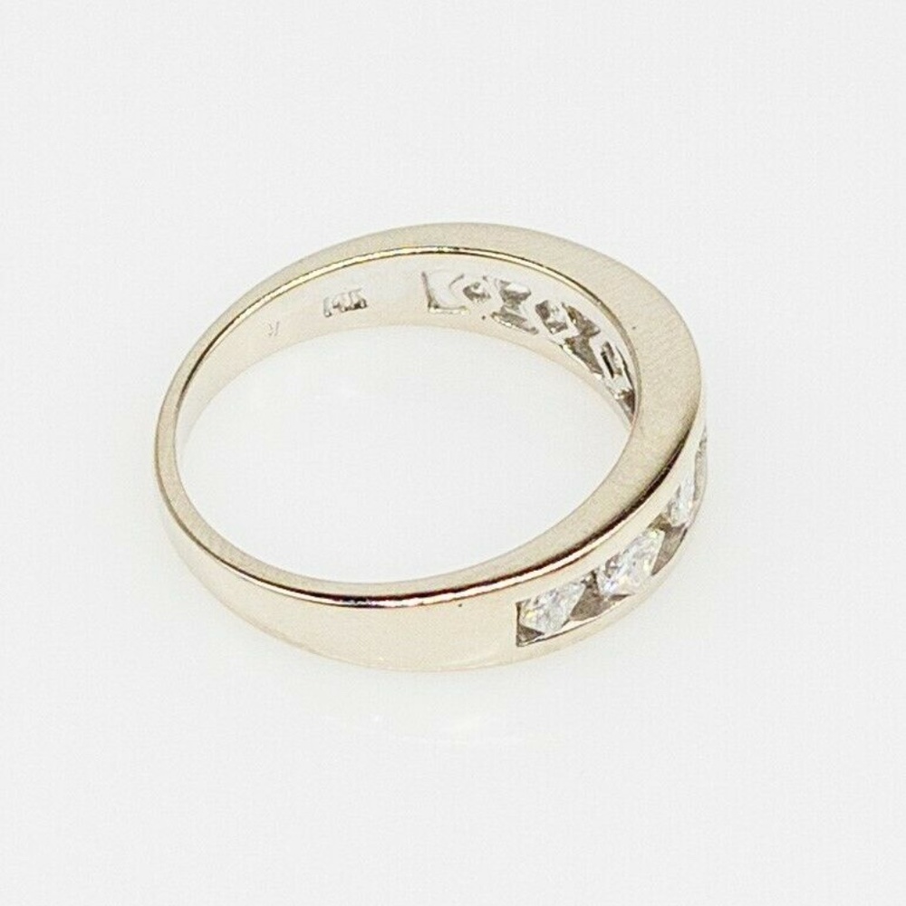 PRINCESS CUTS (2CT TOTAL)  SET DESIGNER RING - Picture 10 of 10
